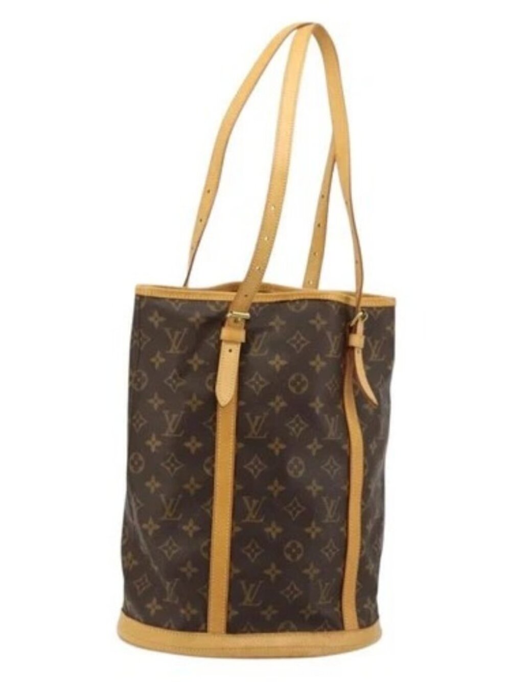 LOUIS VUITTON Monogram Bucket GM Shoulder Bag M42236 LV Auth ka4085